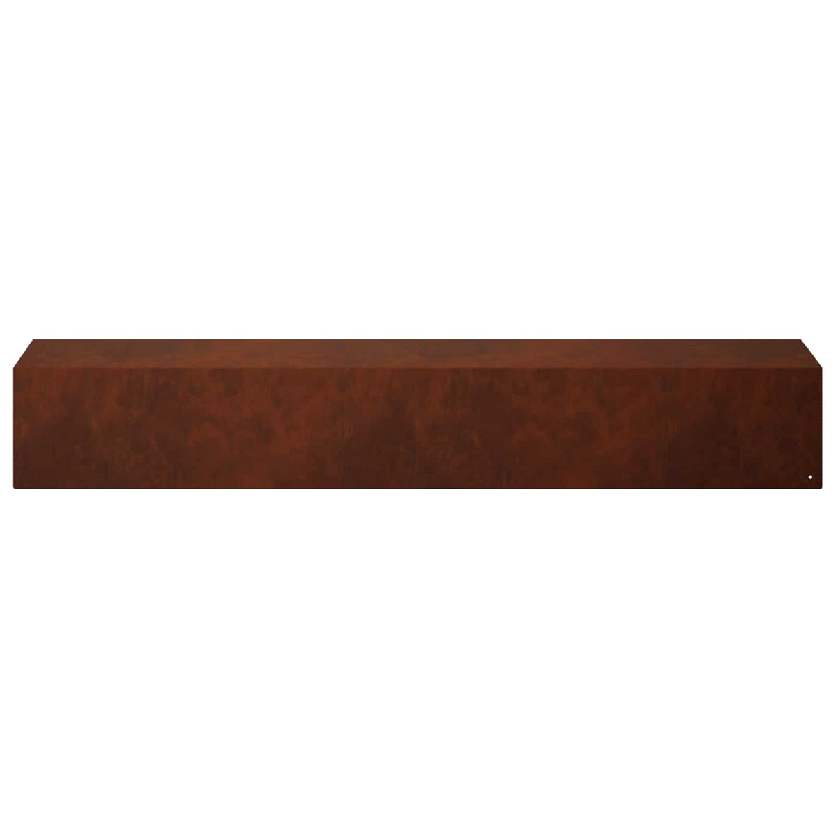 Garden Edging Cover 10 pcs 100 x 20 x 15 cm Weathering Steel