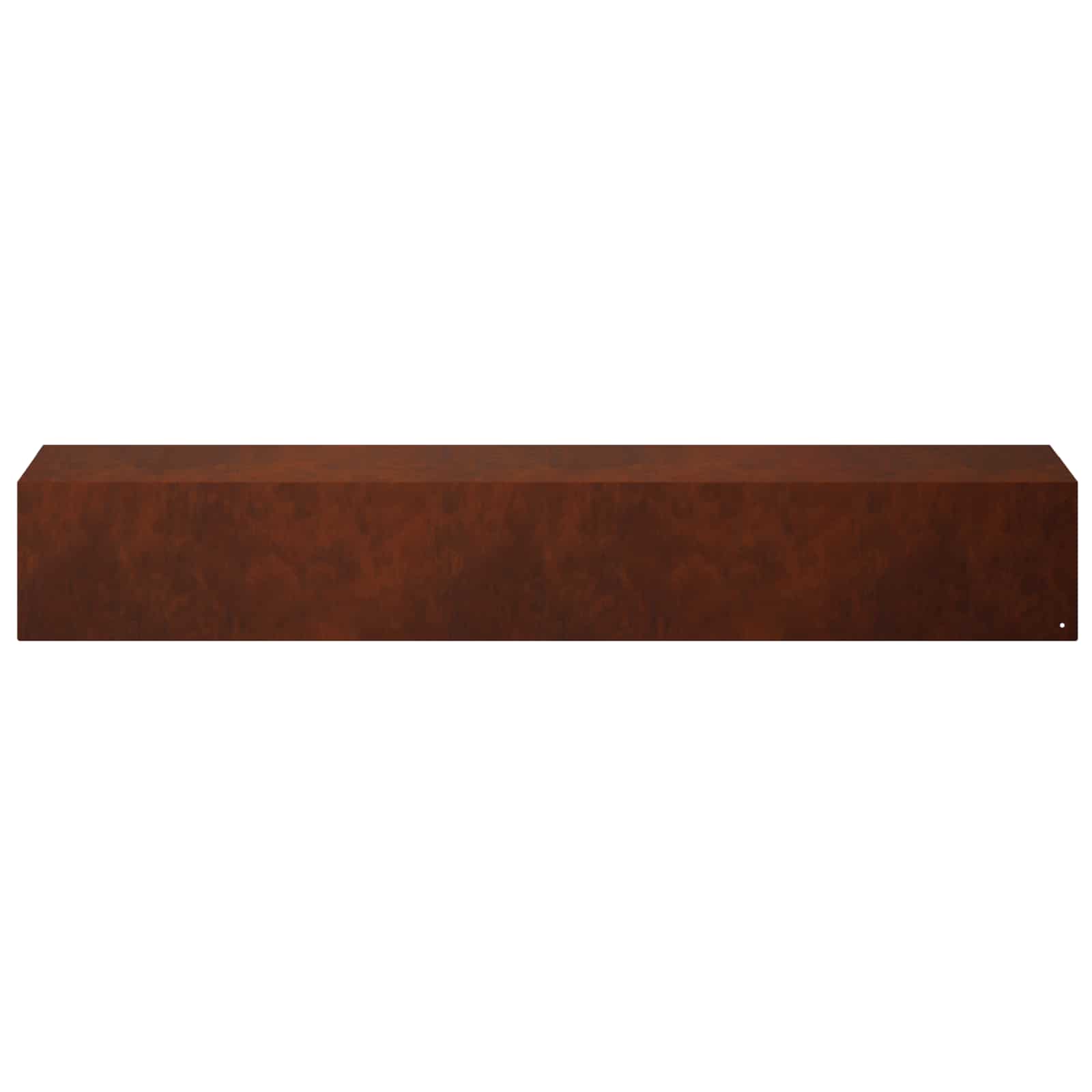 Garden Edging Cover 10 pcs 100 x 20 x 15 cm Weathering Steel