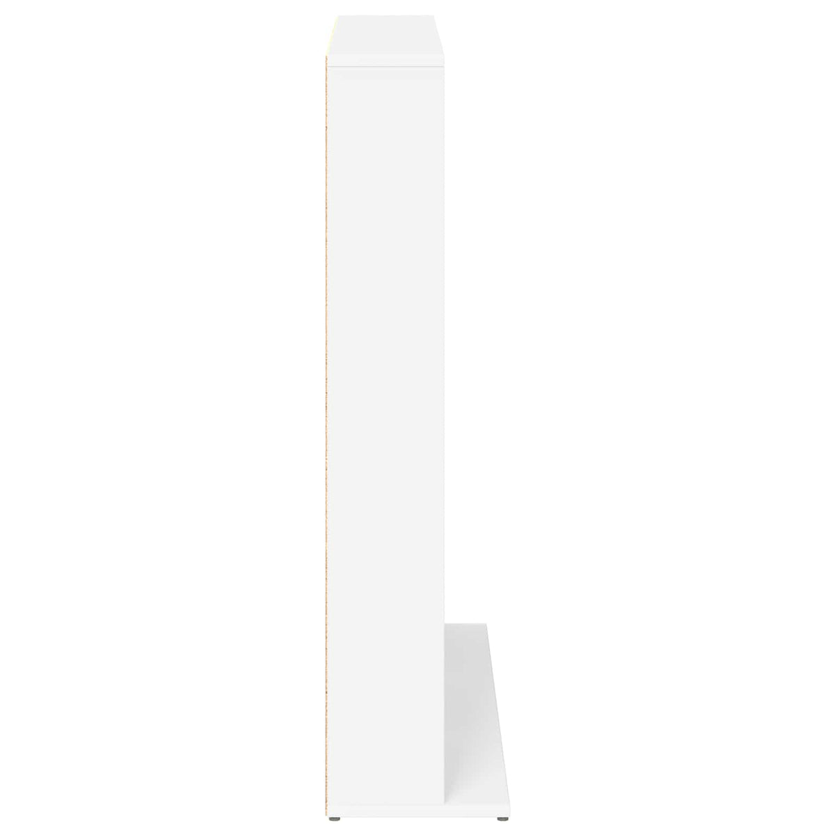 CD Cabinet White 65 x 23.5 x 97.5 cm Engineered Wood