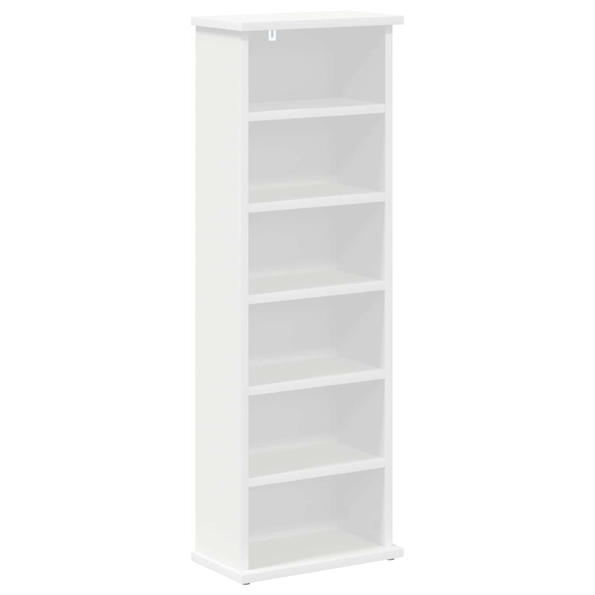 CD Cabinet 2 pcs White 60 x 17 x 92 cm Engineered Wood