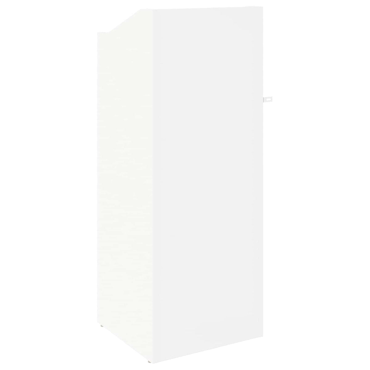 Record Cabinet White 36 x 36 x 95.5 cm Engineered Wood