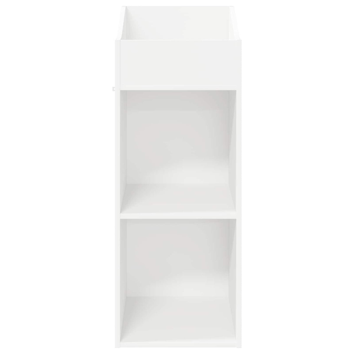 Record Cabinet White 36 x 36 x 95.5 cm Engineered Wood