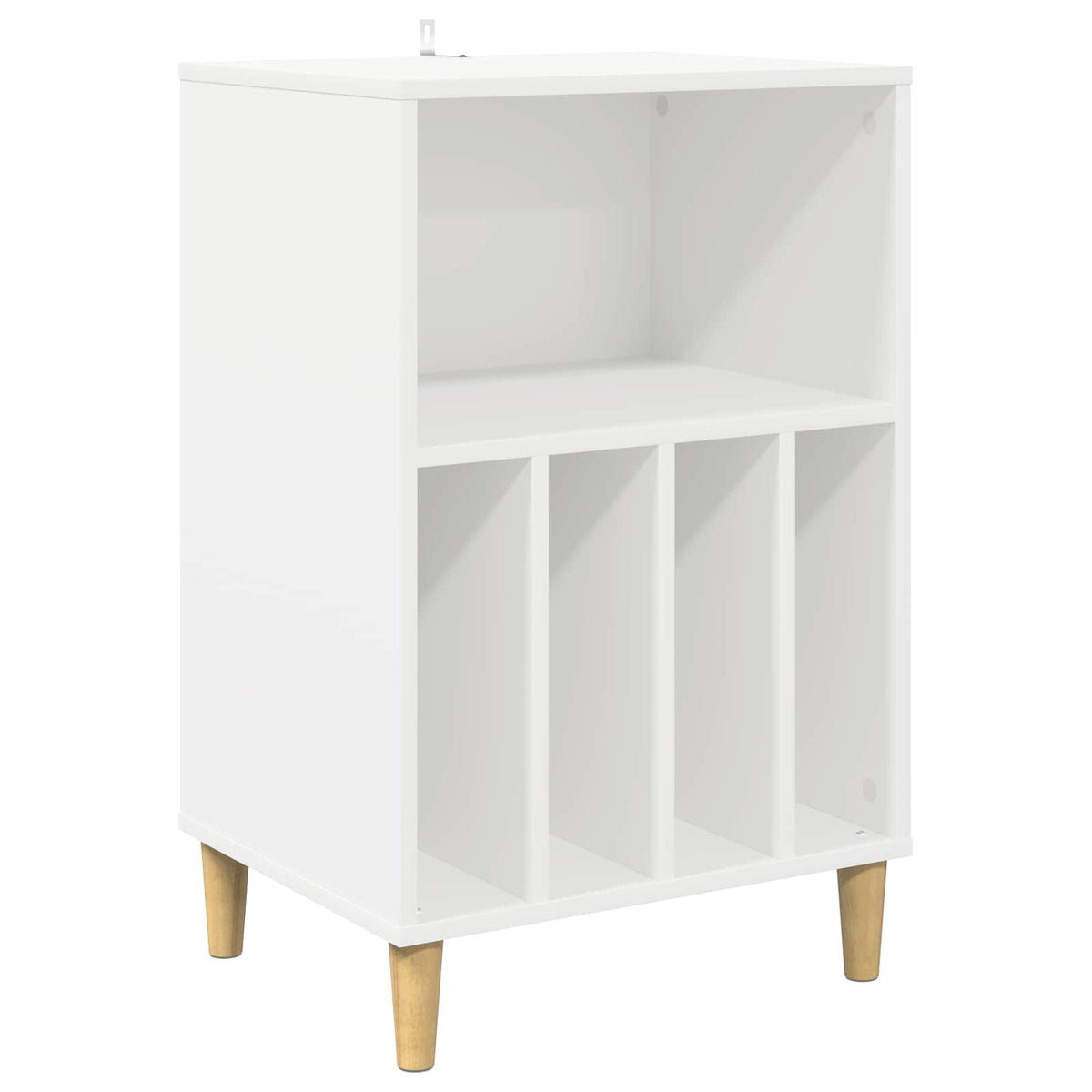 Turntable Stand White 47 x 39.5 x 74.5 cm Engineered Wood