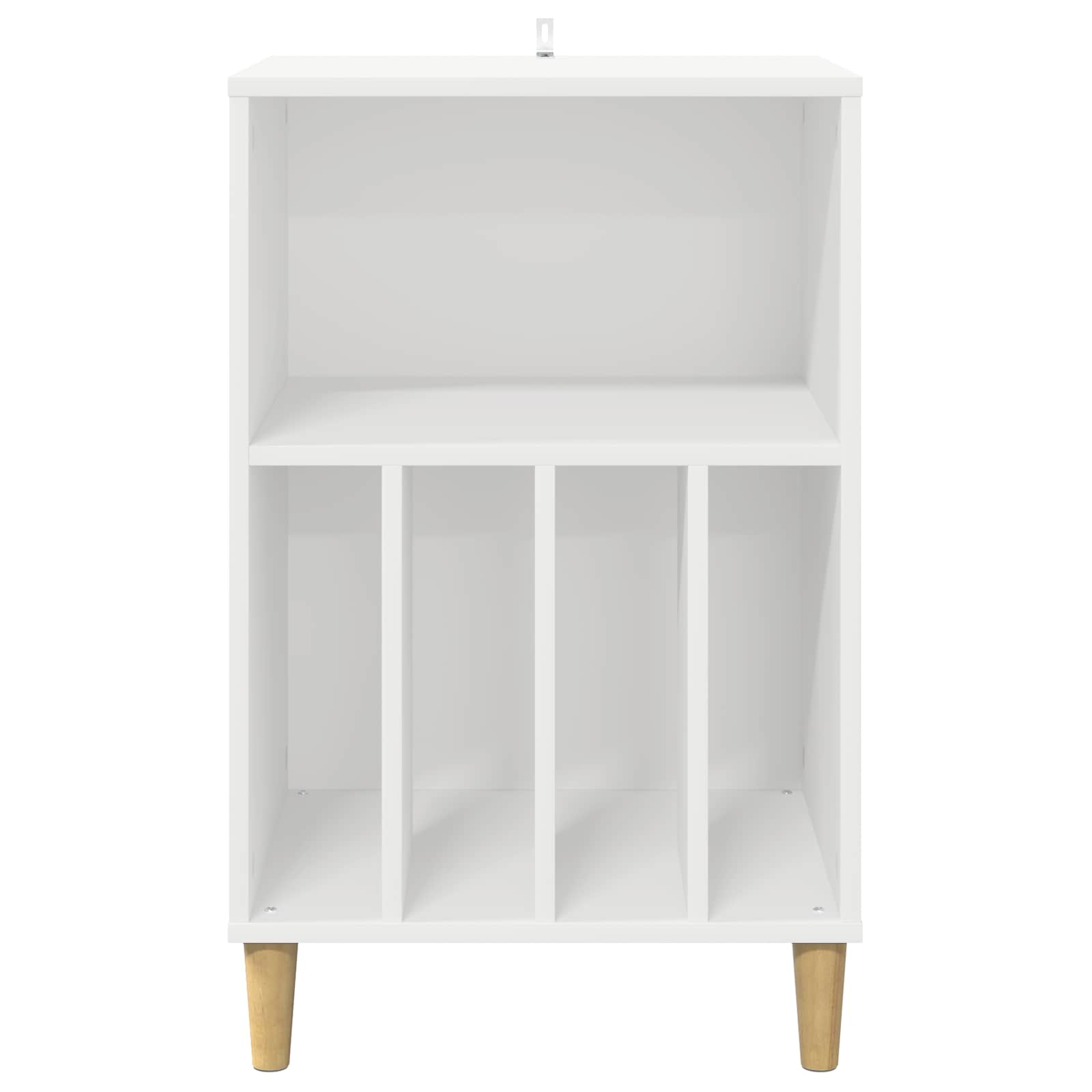 Turntable Stand White 47 x 39.5 x 74.5 cm Engineered Wood