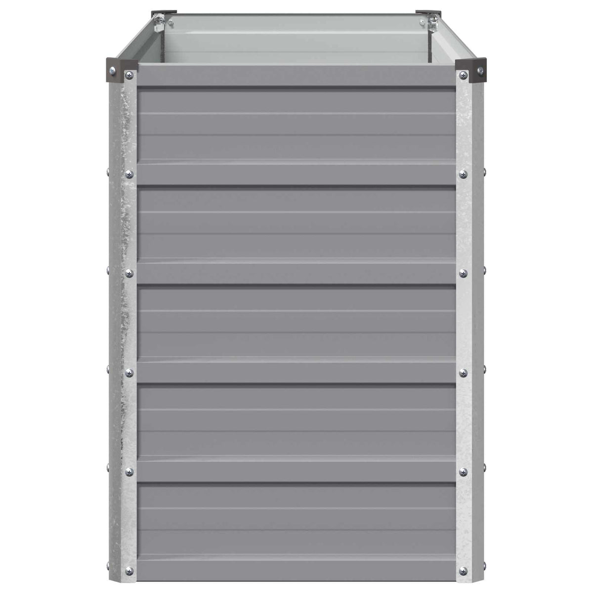 Raised Garden Bed Grey 100 x 40 x 55 cm cold-rolled steel