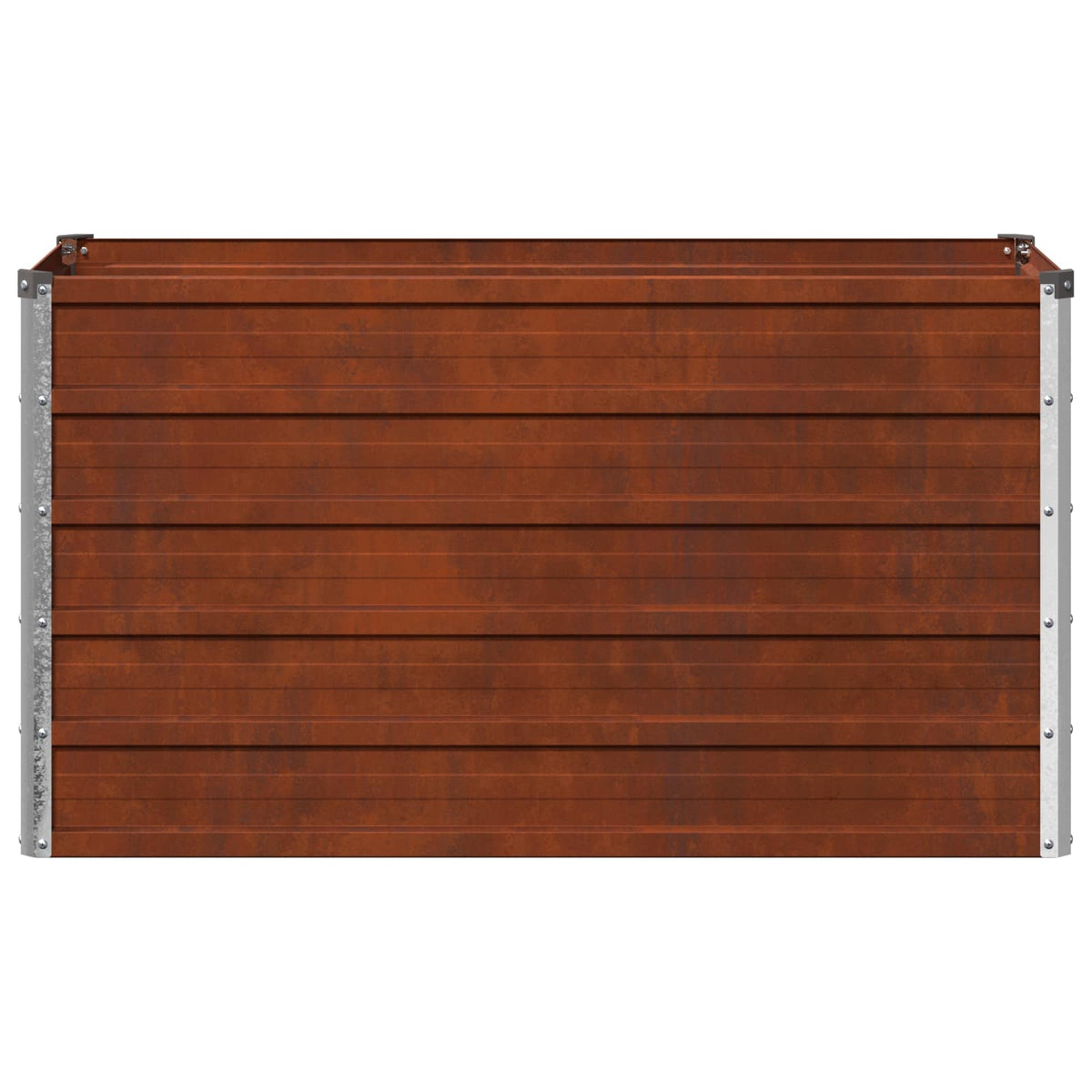 Raised Garden Bed Rusty 100 x 40 x 55 cm corton