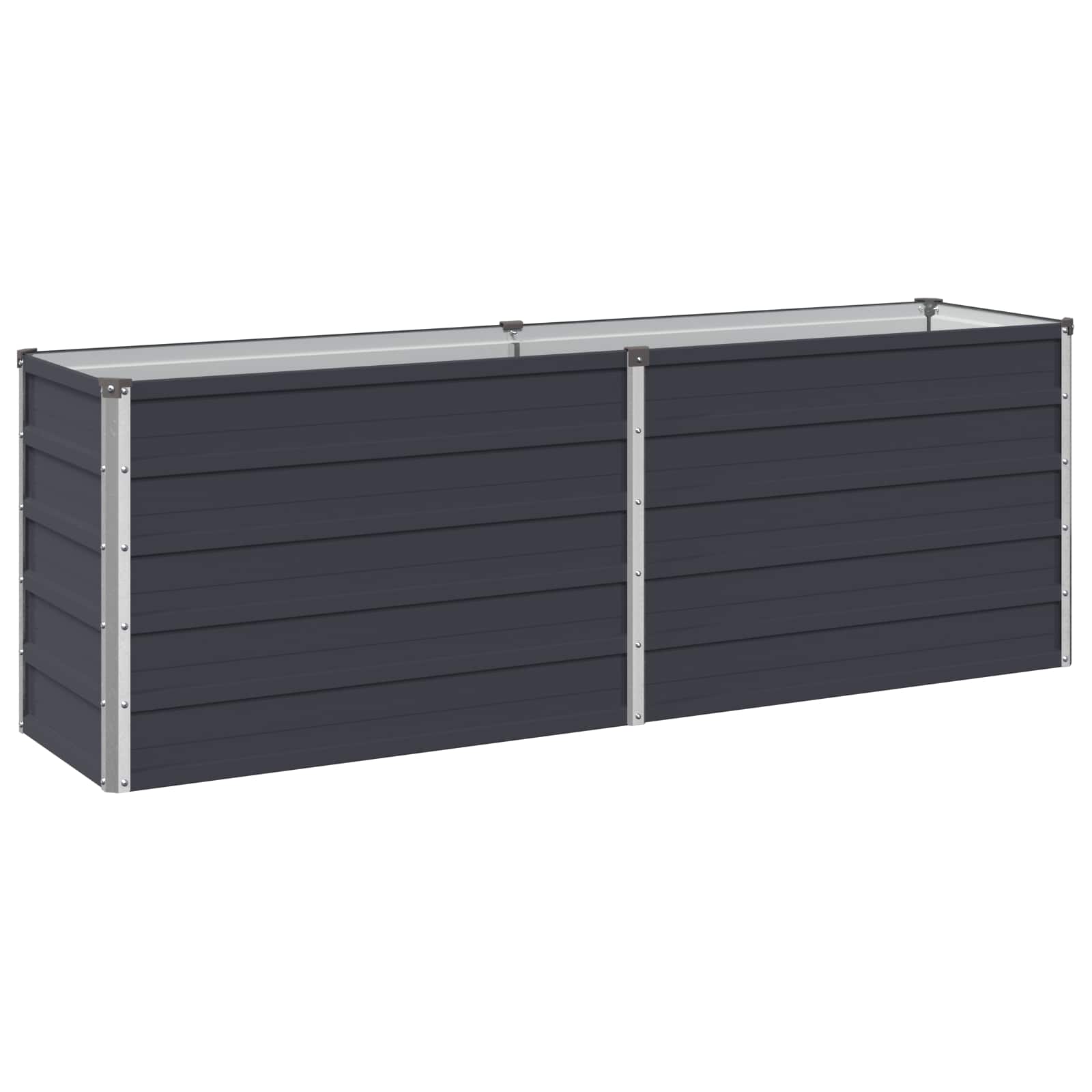 Raised Garden Bed Anthracite 160 x 40 x 55 cm cold-rolled steel