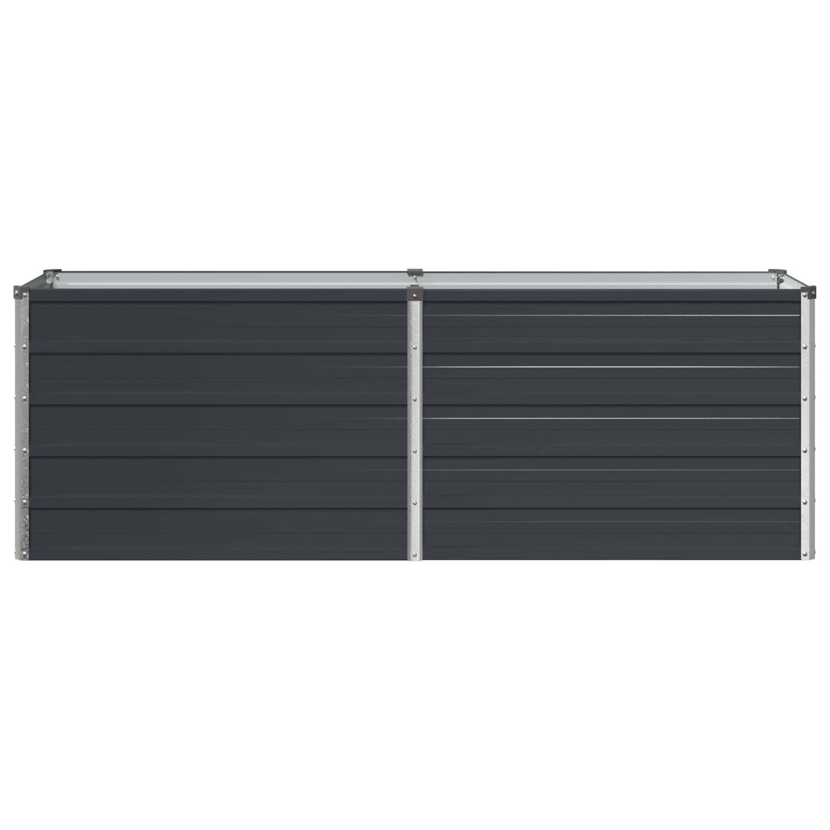 Raised Garden Bed Anthracite 160 x 40 x 55 cm cold-rolled steel