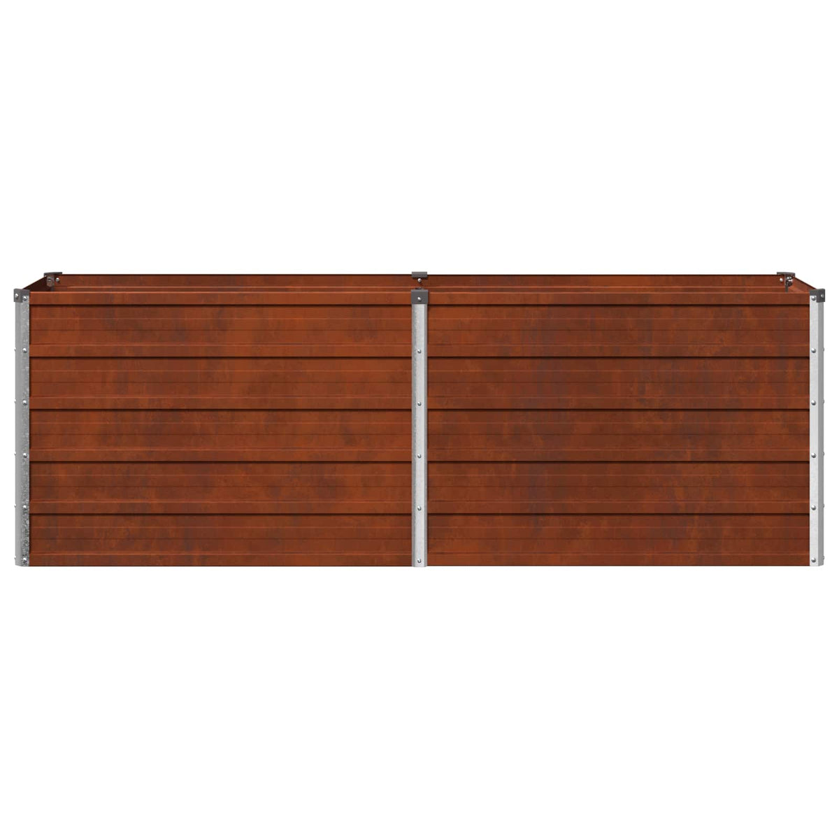 Raised Garden Bed Rusty 160 x 40 x 55 cm corton
