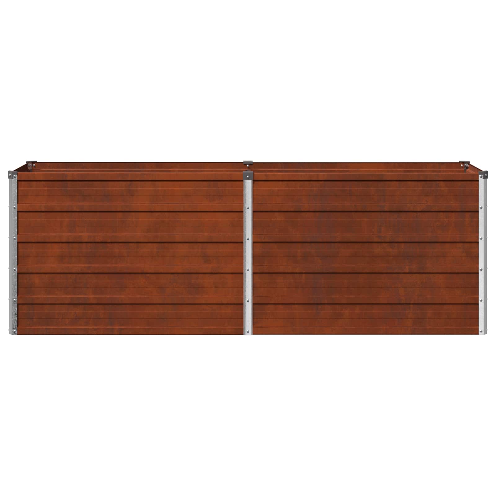 Raised Garden Bed Rusty 160 x 40 x 55 cm corton