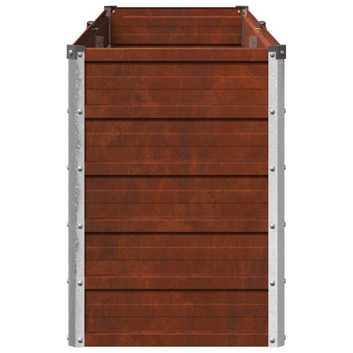 Raised Garden Bed Rusty 160 x 40 x 55 cm corton