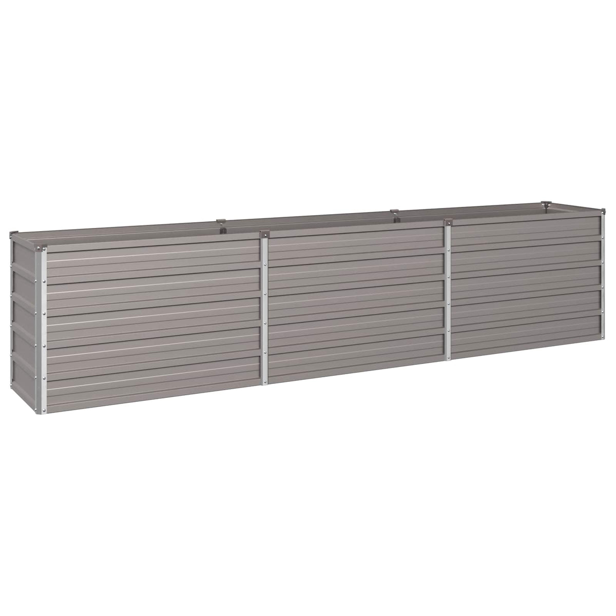Raised Garden Bed Rusty 240 x 40 x 55 cm corton