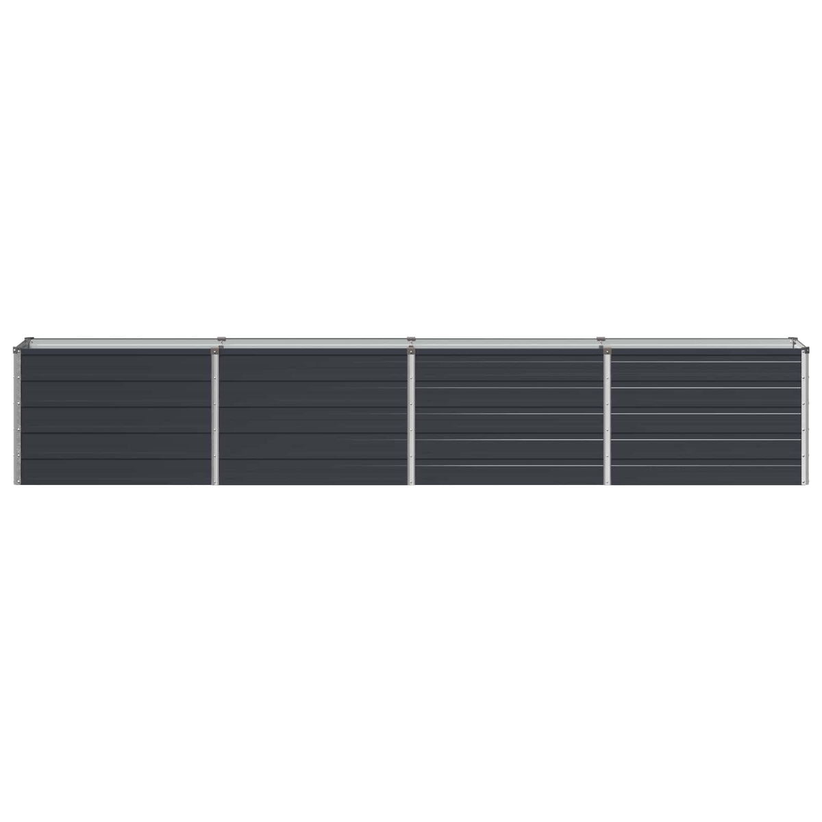 Raised Garden Bed Anthracite 320 x 40 x 55 cm cold-rolled steel