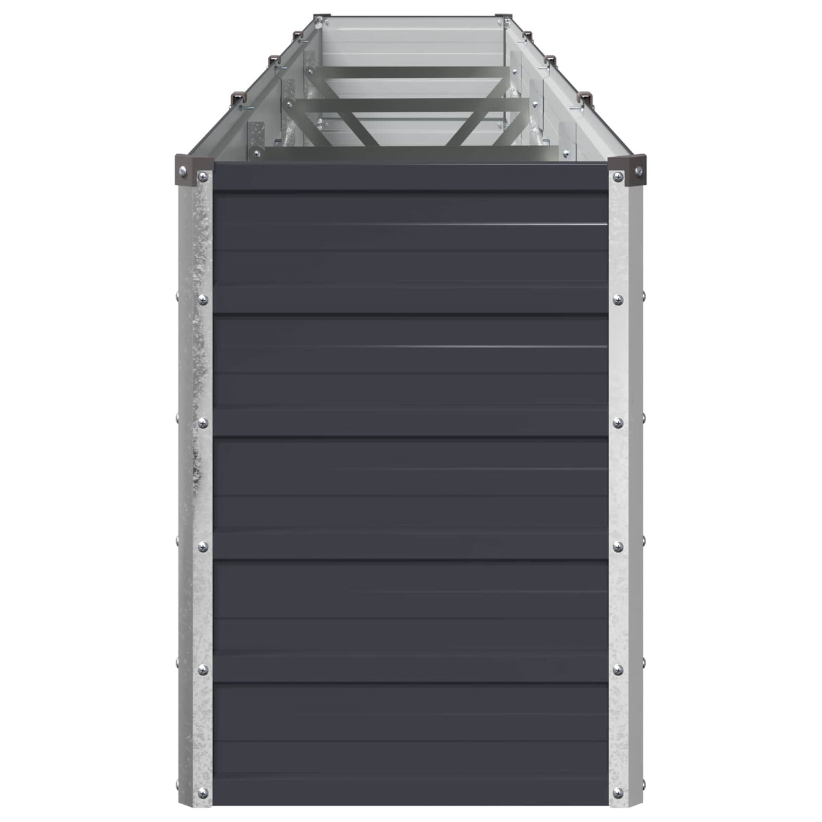 Raised Garden Bed Anthracite 320 x 40 x 55 cm cold-rolled steel