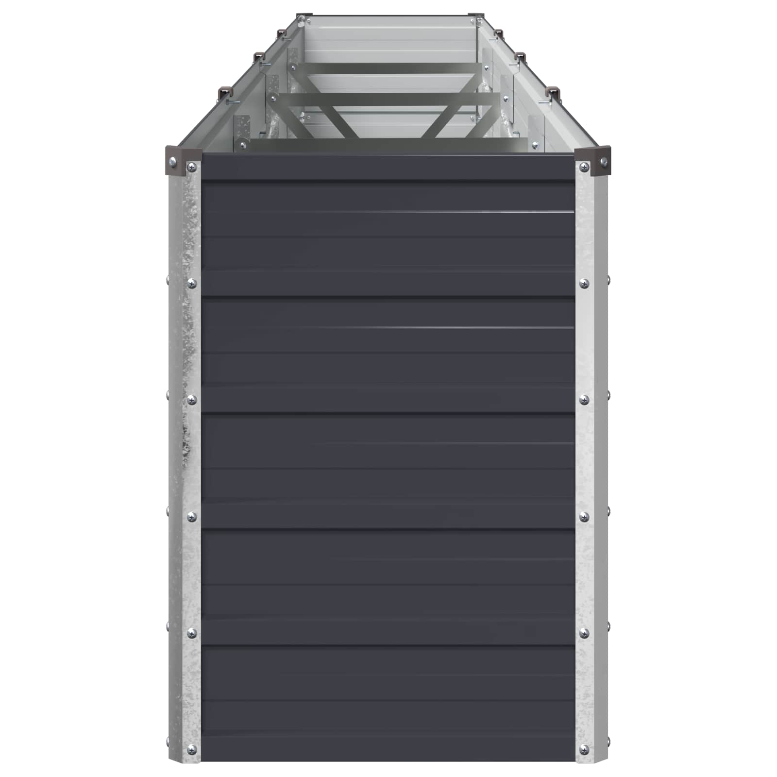 Raised Garden Bed Anthracite 320 x 40 x 55 cm cold-rolled steel
