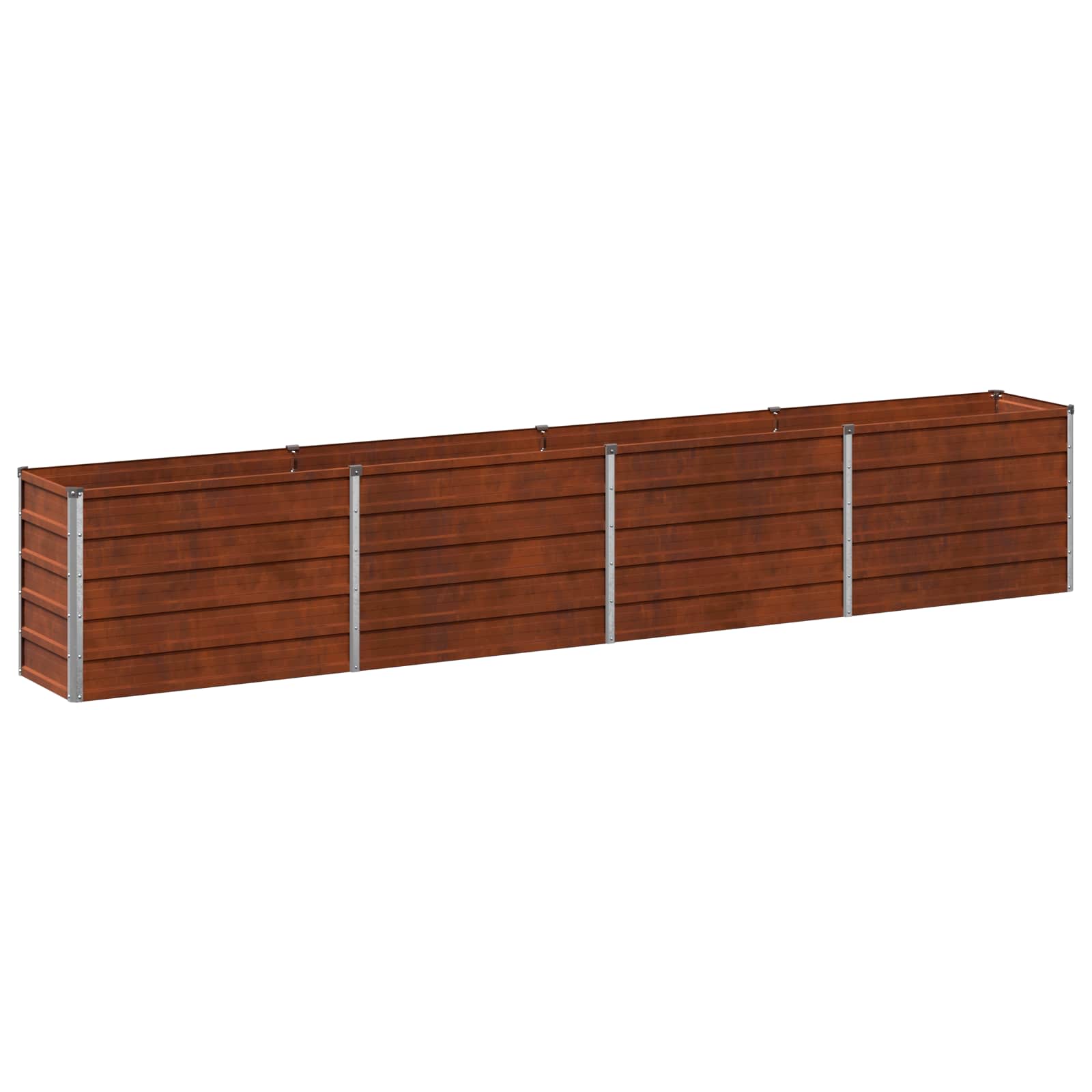 Raised Garden Bed Rusty 320 x 40 x 55 cm corton