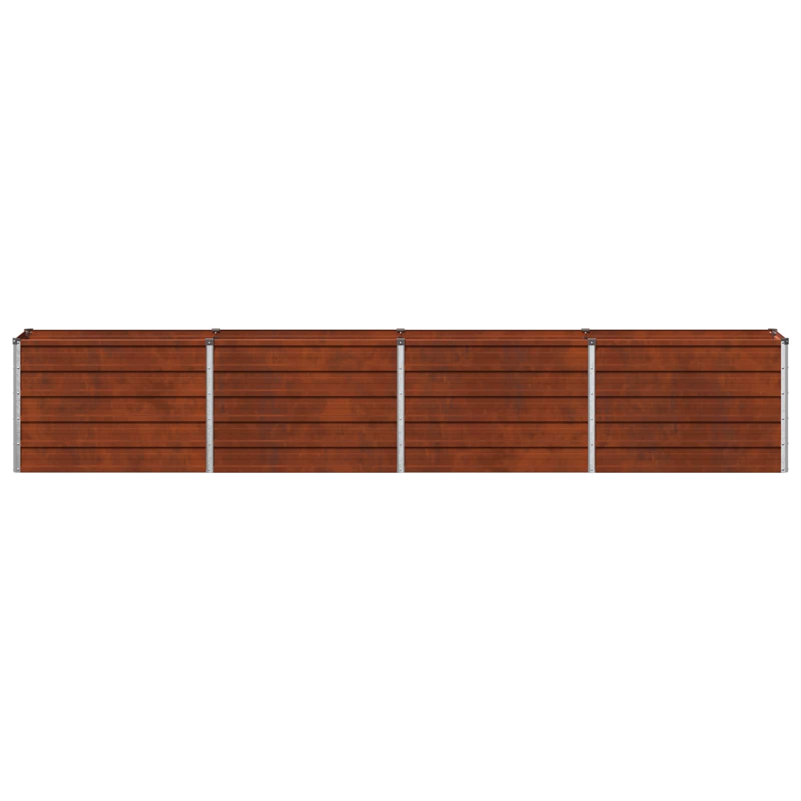 Raised Garden Bed Rusty 320 x 40 x 55 cm corton