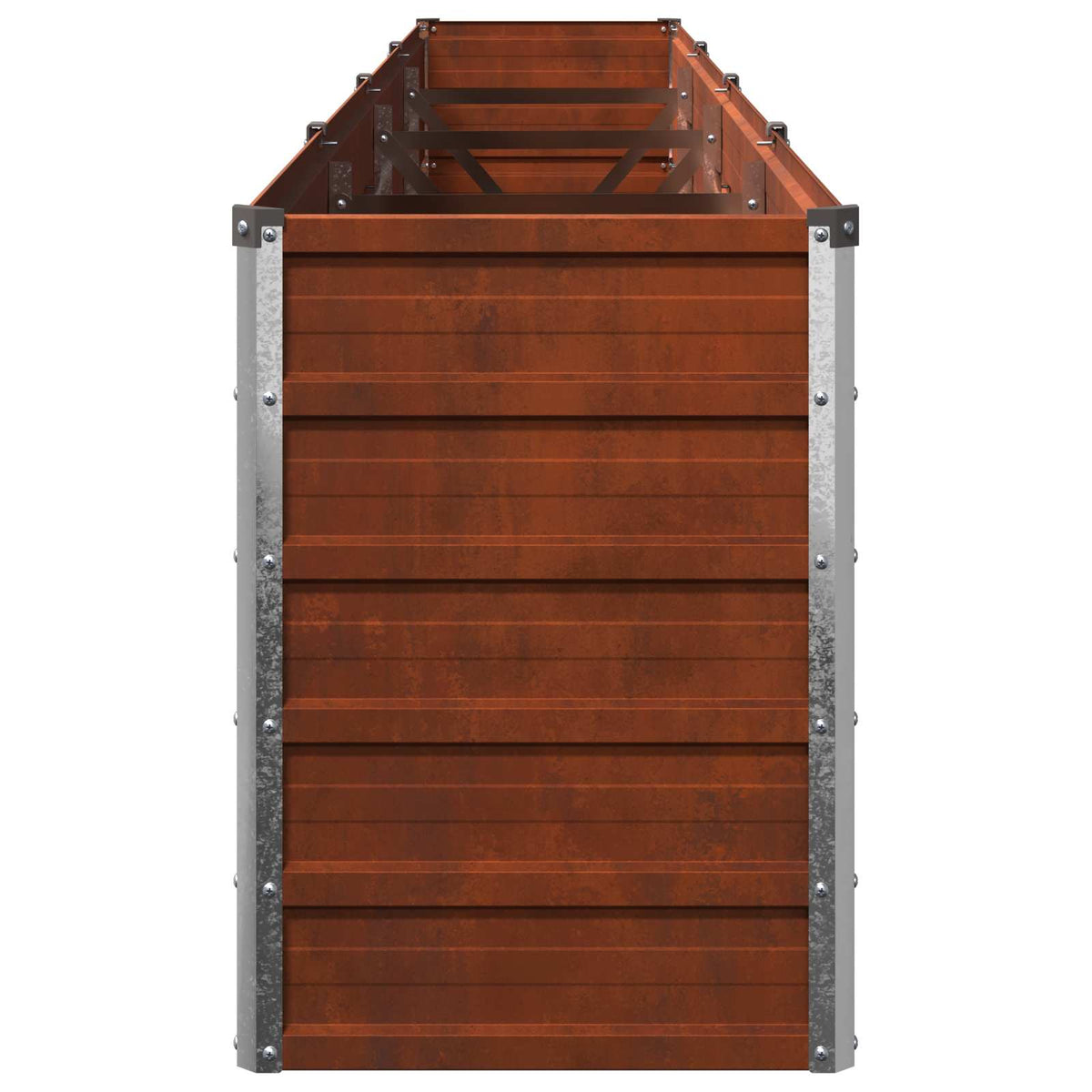 Raised Garden Bed Rusty 320 x 40 x 55 cm corton