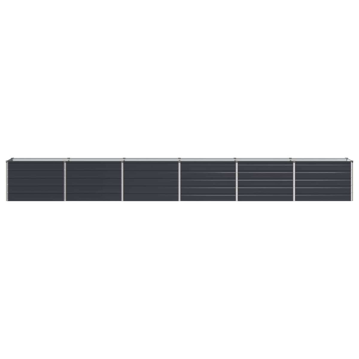 Raised Garden Bed Anthracite 480 x 40 x 55 cm cold-rolled steel