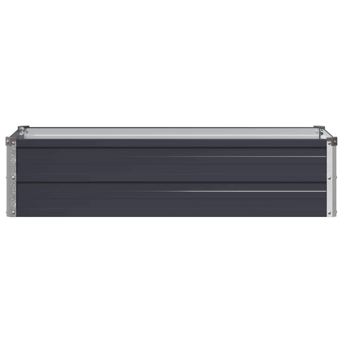 Raised Garden Bed Anthracite 100 x 40 x 24 cm cold-rolled steel