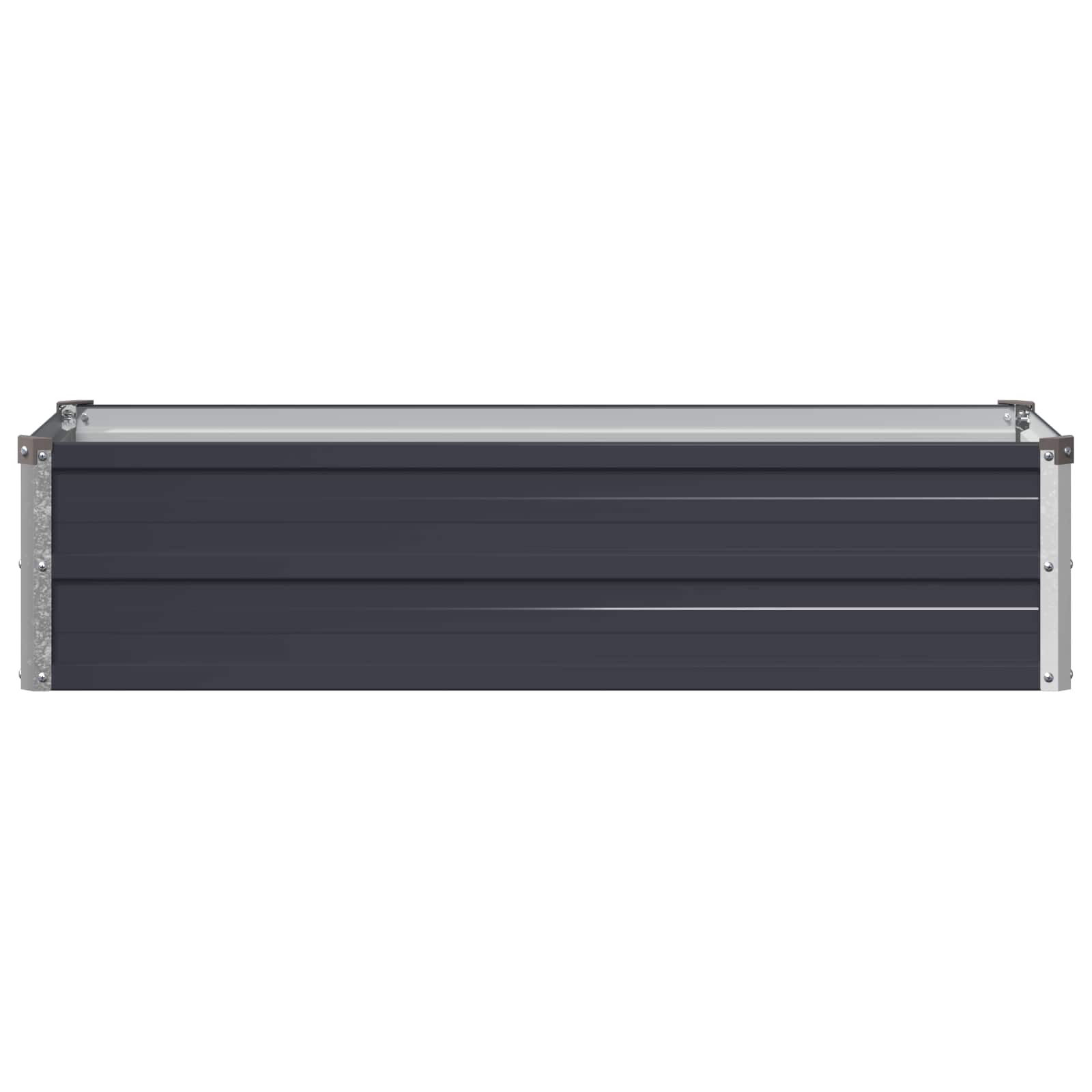 Raised Garden Bed Anthracite 100 x 40 x 24 cm cold-rolled steel