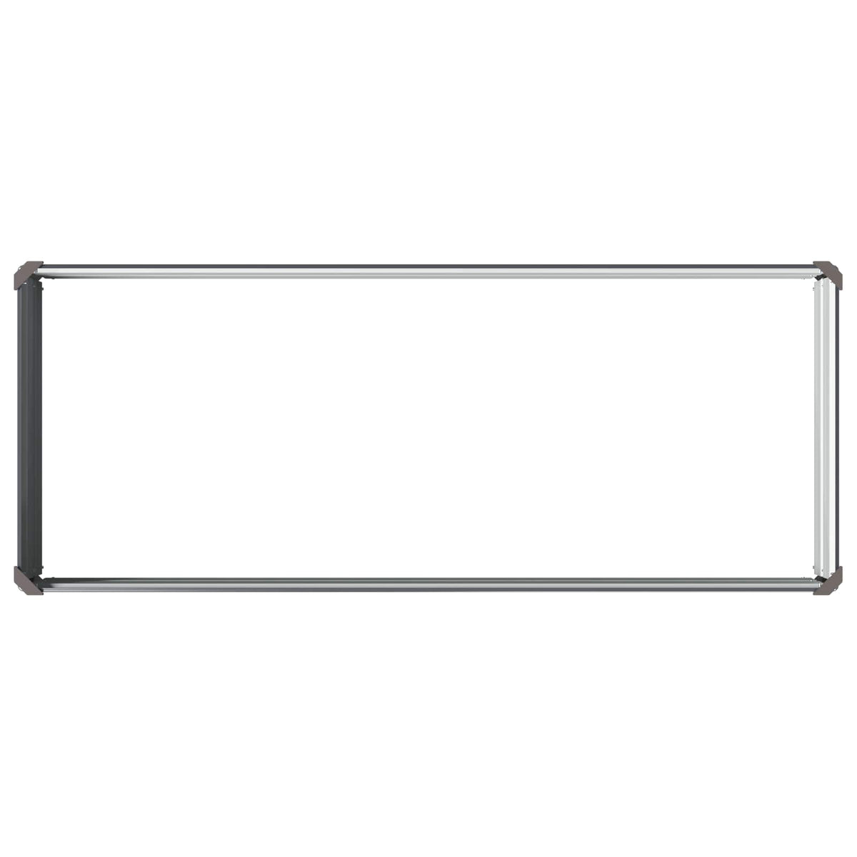 Raised Garden Bed Anthracite 100 x 40 x 24 cm cold-rolled steel