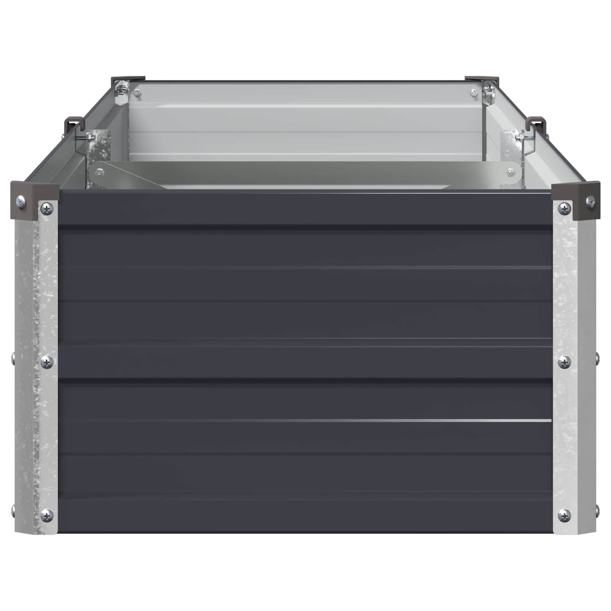 Raised Garden Bed Anthracite 160 x 40 x 24 cm cold-rolled steel