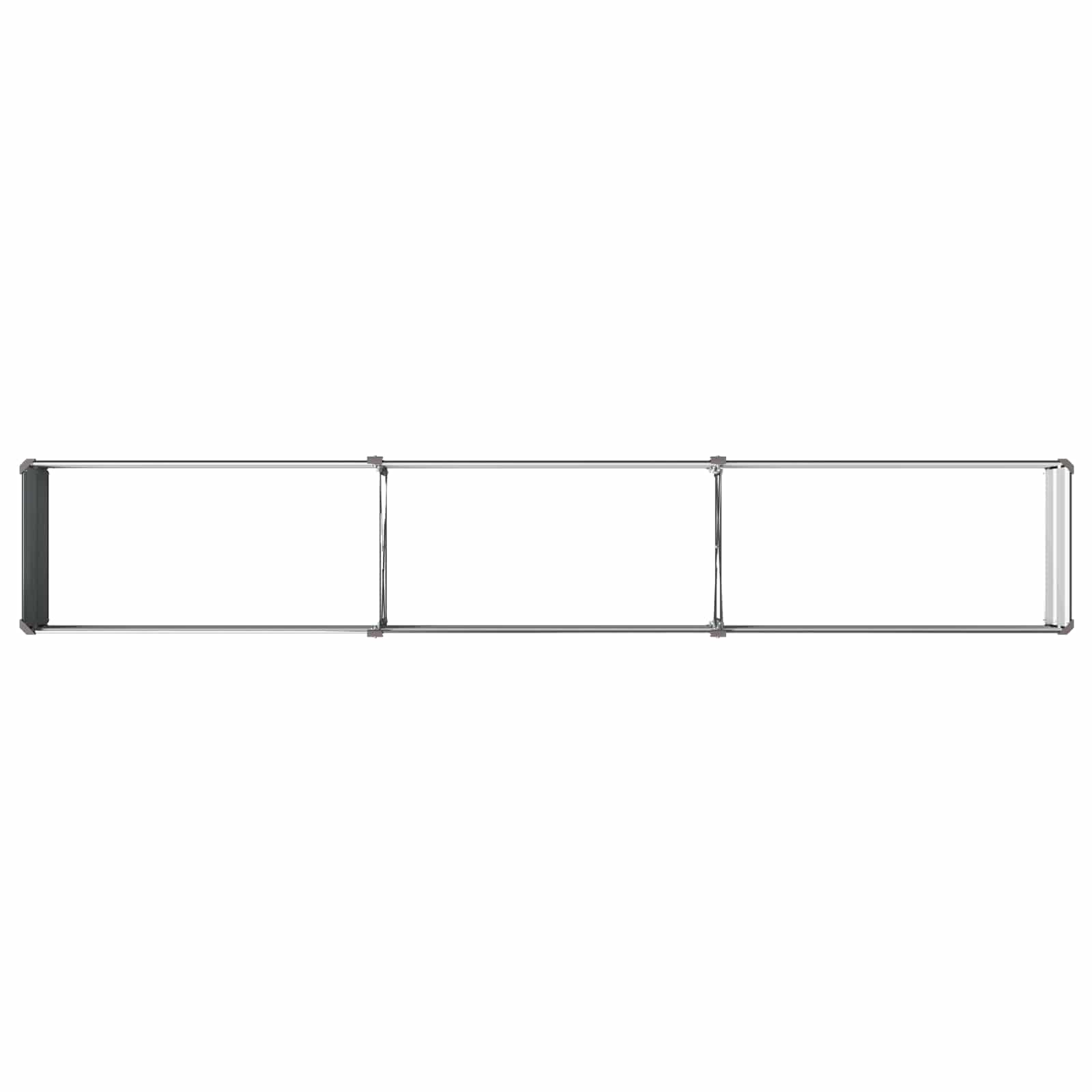 Raised Garden Bed Anthracite 240 x 40 x 24 cm cold-rolled steel