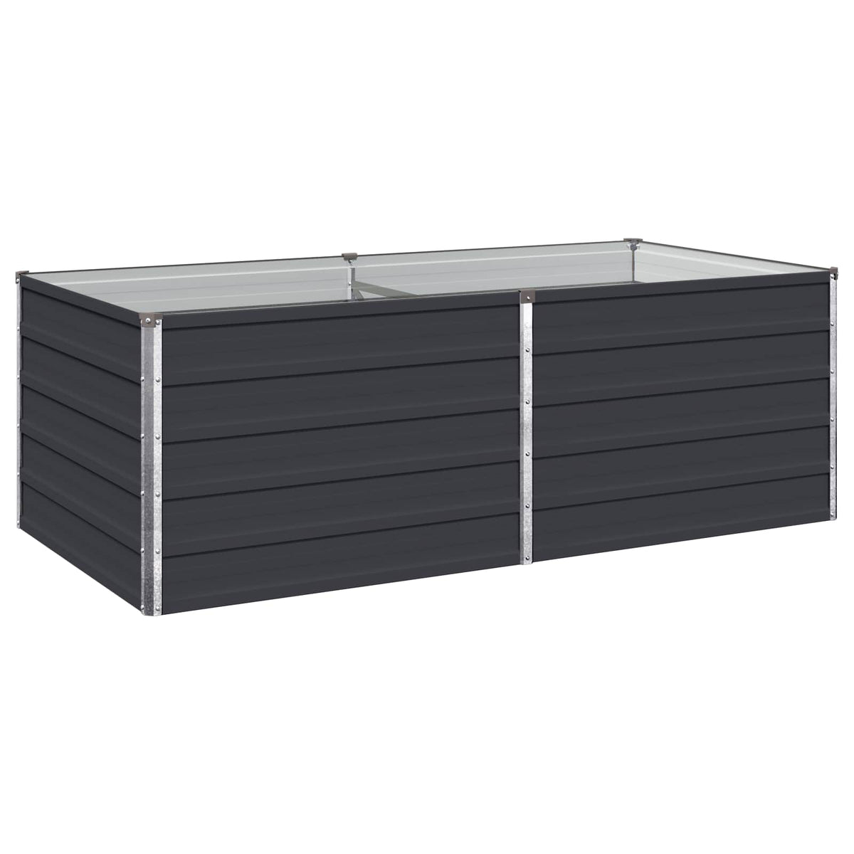 Raised Garden Bed Anthracite 160 x 80 x 55 cm cold-rolled steel
