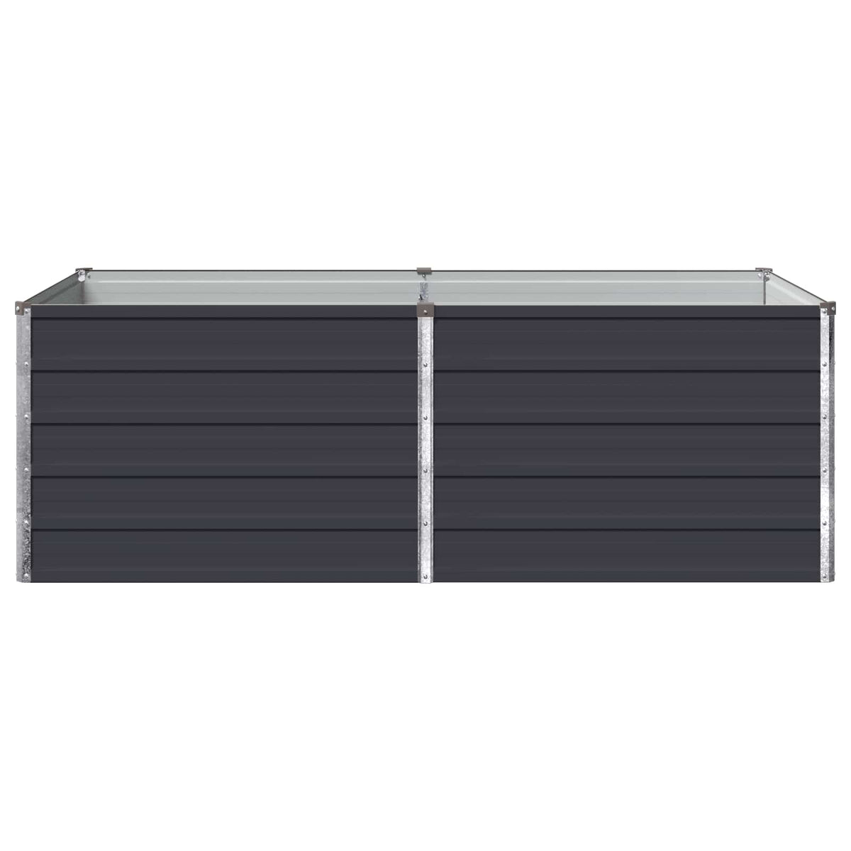 Raised Garden Bed Anthracite 160 x 80 x 55 cm cold-rolled steel