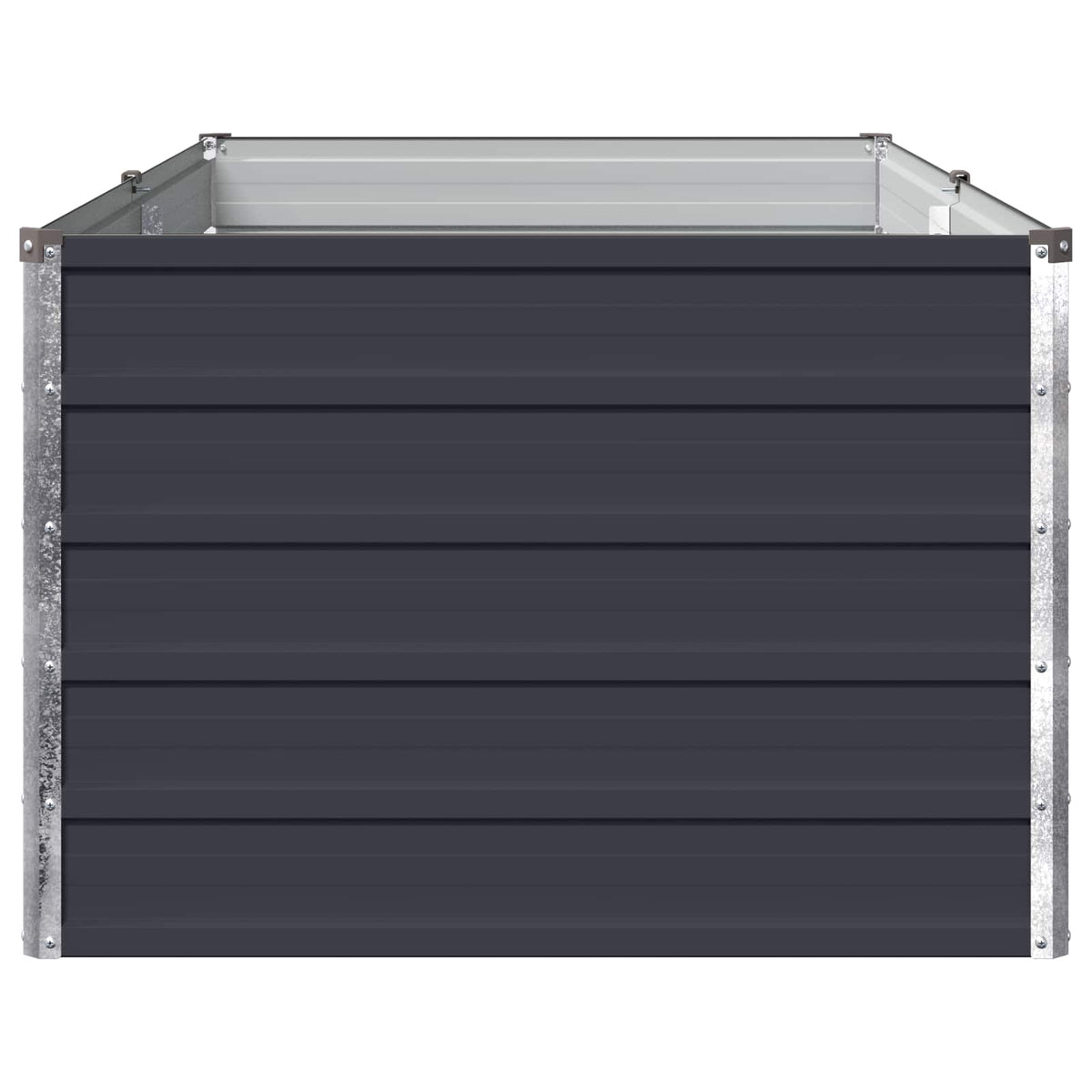 Raised Garden Bed Anthracite 160 x 80 x 55 cm cold-rolled steel