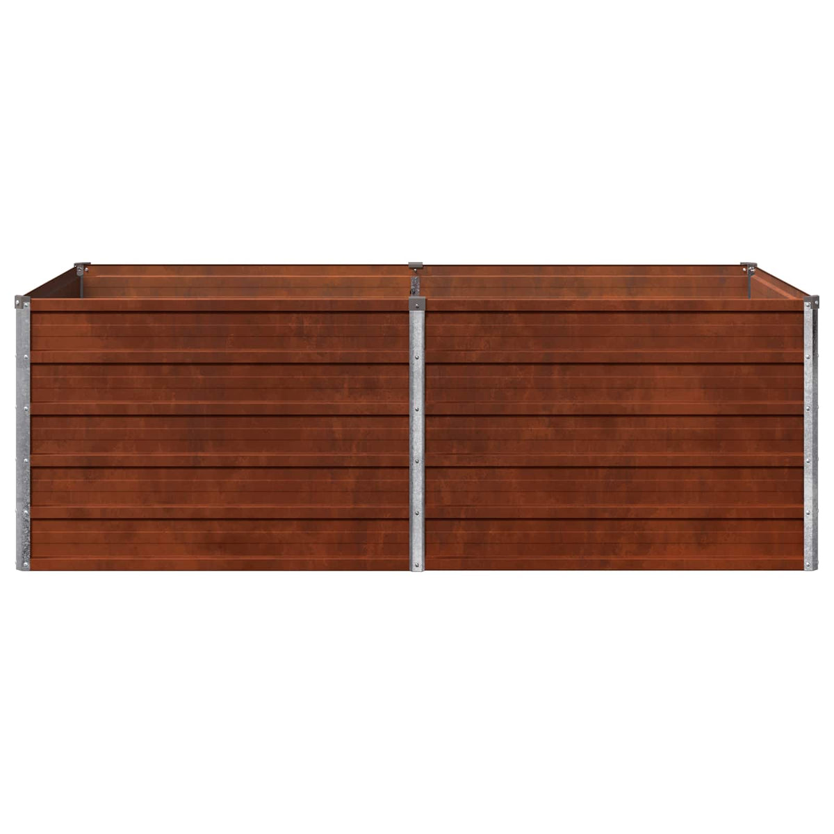 Raised Garden Bed Rusty 160 x 80 x 55 cm corton