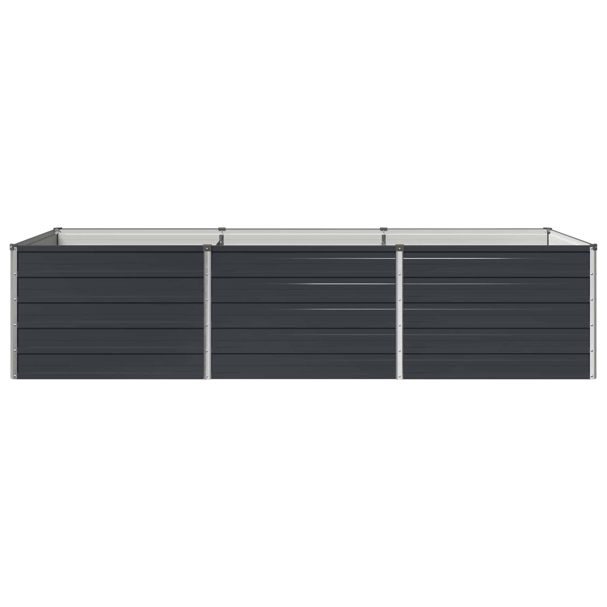 Raised Garden Bed Anthracite 240 x 80 x 55 cm cold-rolled steel