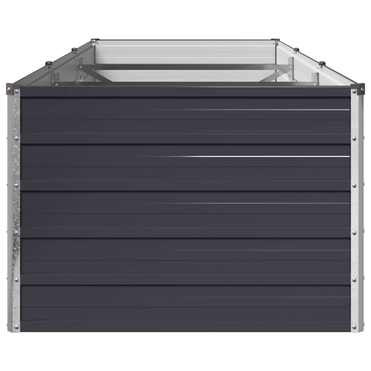 Raised Garden Bed Anthracite 240 x 80 x 55 cm cold-rolled steel