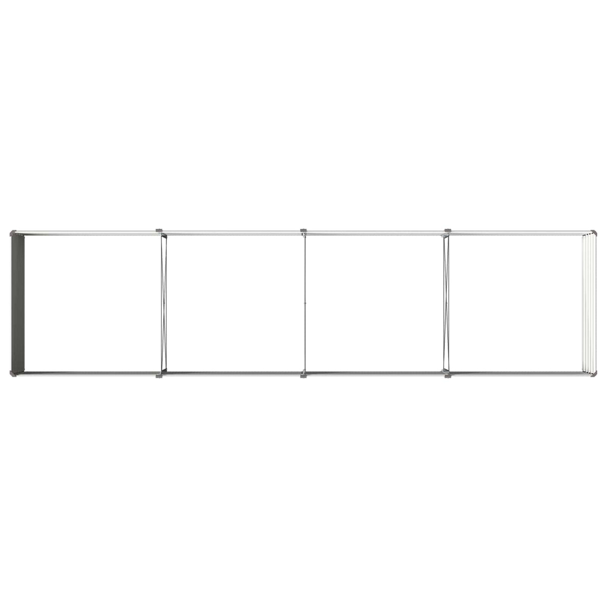 Raised Garden Bed Grey 320 x 80 x 55 cm cold-rolled steel