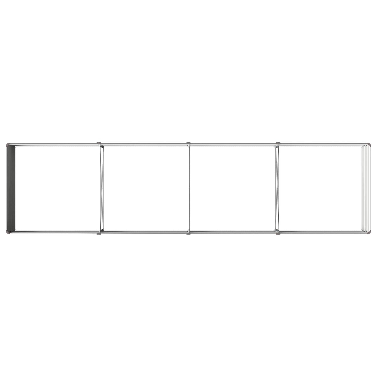 Raised Garden Bed Anthracite 320 x 80 x 55 cm cold-rolled steel