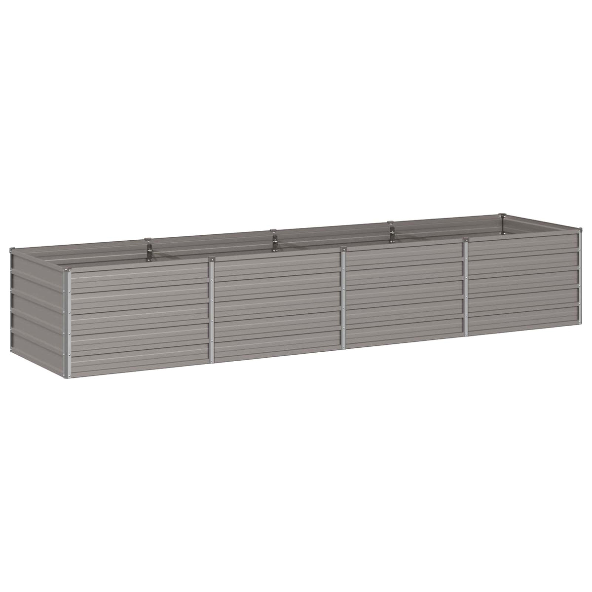 Raised Garden Bed Rusty 320 x 80 x 55 cm corton