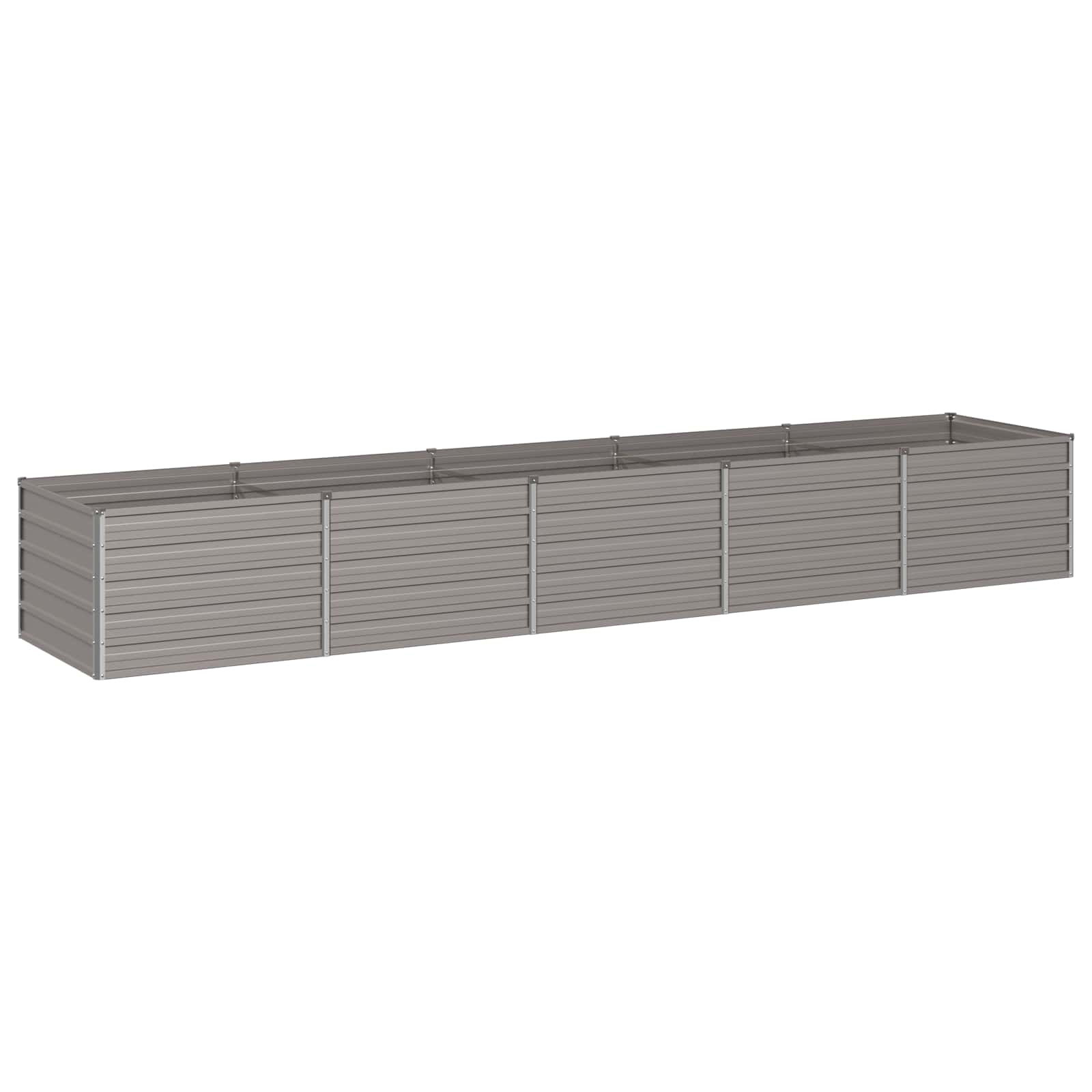 Raised Garden Bed Rusty 400 x 80 x 55 cm corton