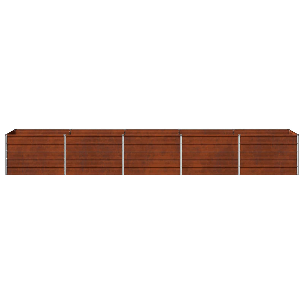 Raised Garden Bed Rusty 400 x 80 x 55 cm corton