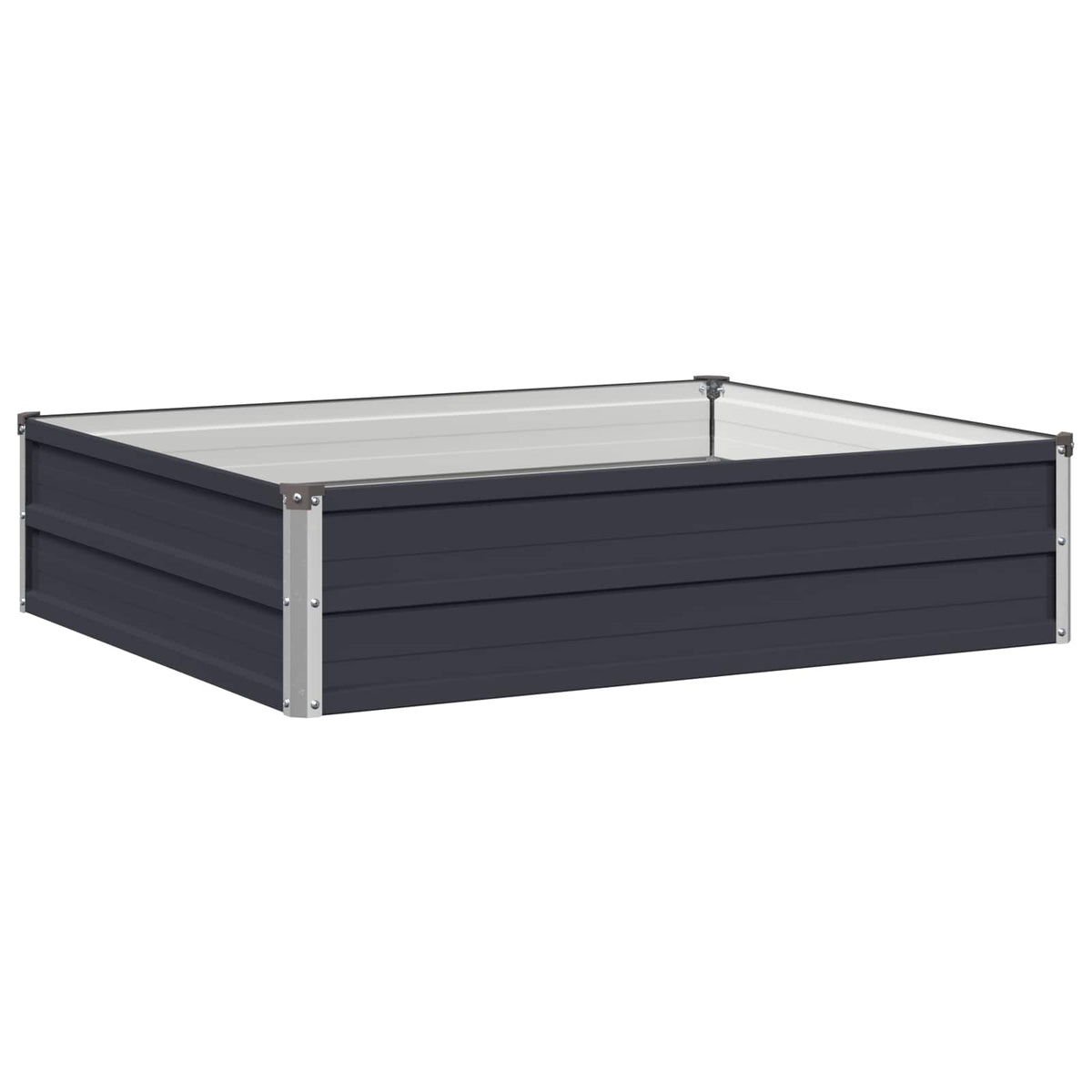 Raised Garden Bed Anthracite 100 x 80 x 24 cm cold-rolled steel