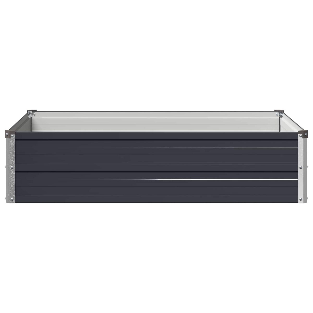 Raised Garden Bed Anthracite 100 x 80 x 24 cm cold-rolled steel