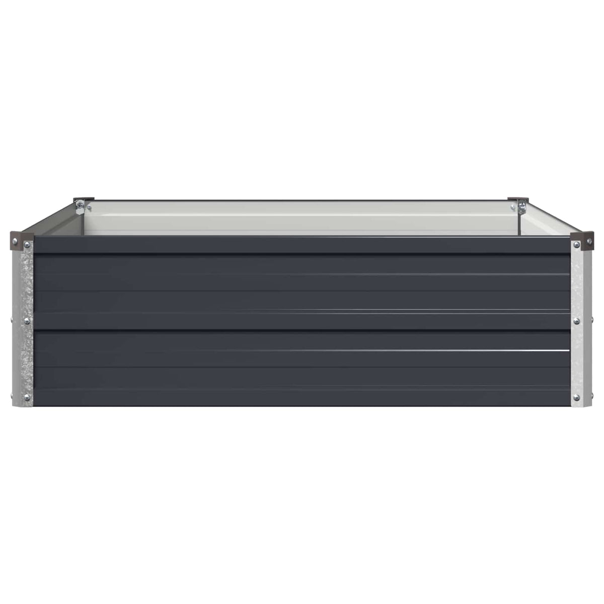 Raised Garden Bed Anthracite 100 x 80 x 24 cm cold-rolled steel