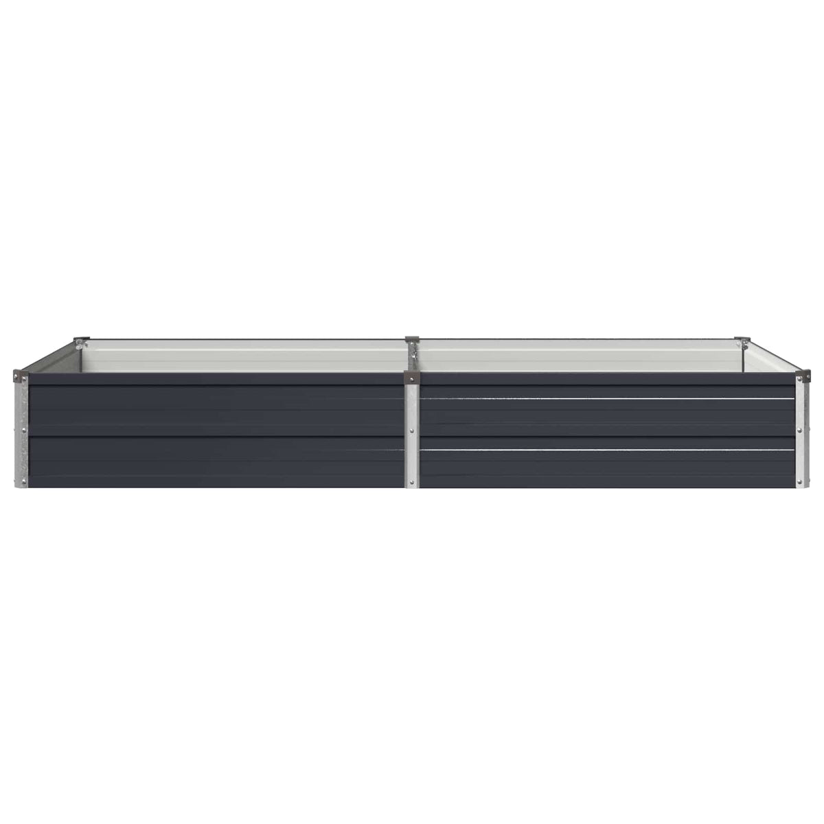 Raised Garden Bed Anthracite 160 x 80 x 24 cm cold-rolled steel
