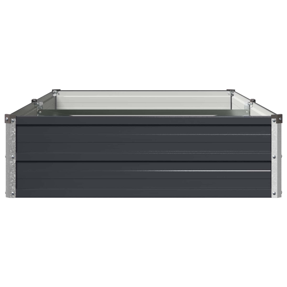 Raised Garden Bed Anthracite 160 x 80 x 24 cm cold-rolled steel