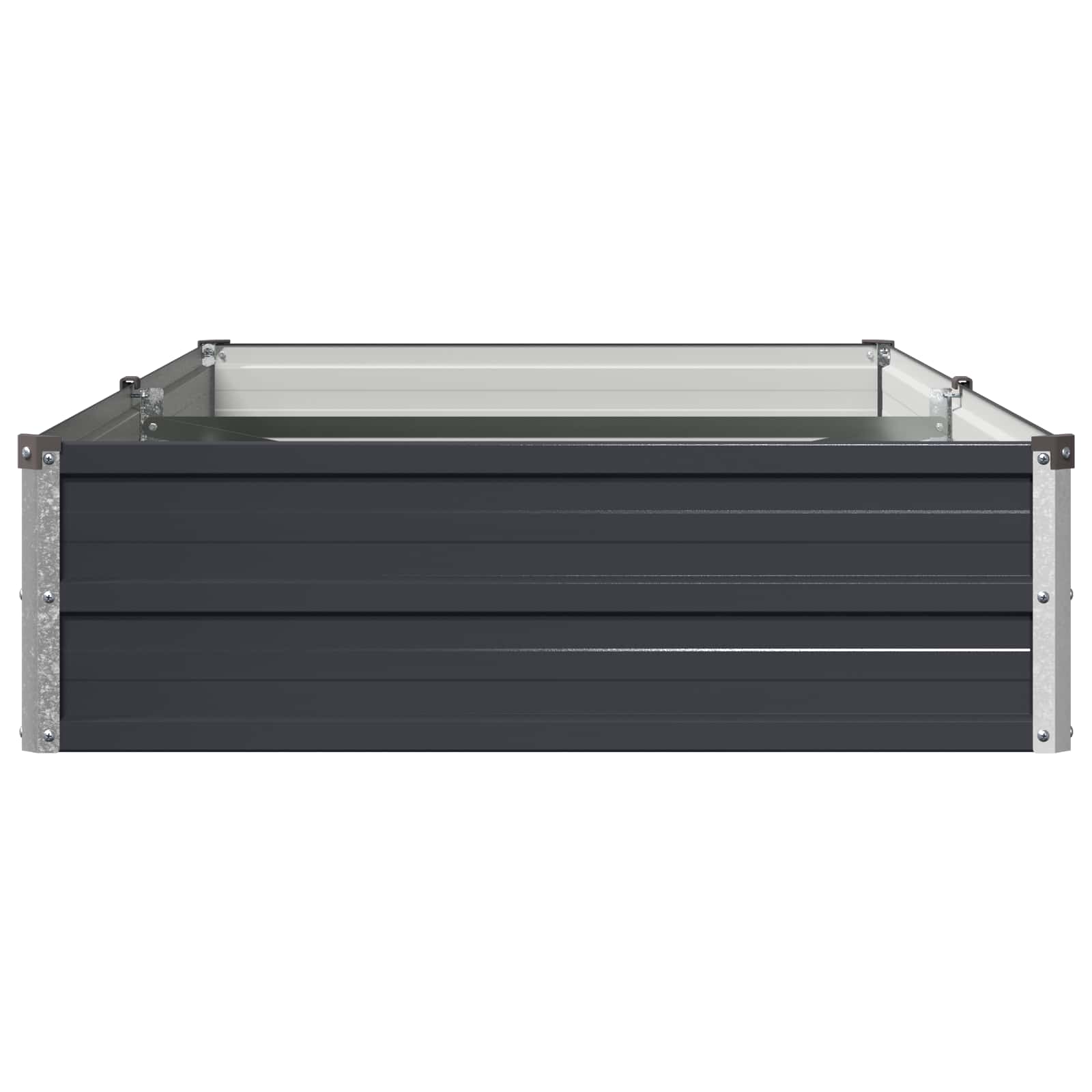 Raised Garden Bed Anthracite 160 x 80 x 24 cm cold-rolled steel