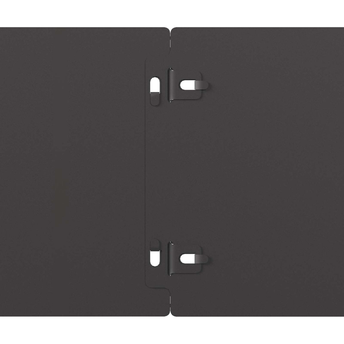 Lawn Edging 30 pcs 15 x 103 cm Steel Black