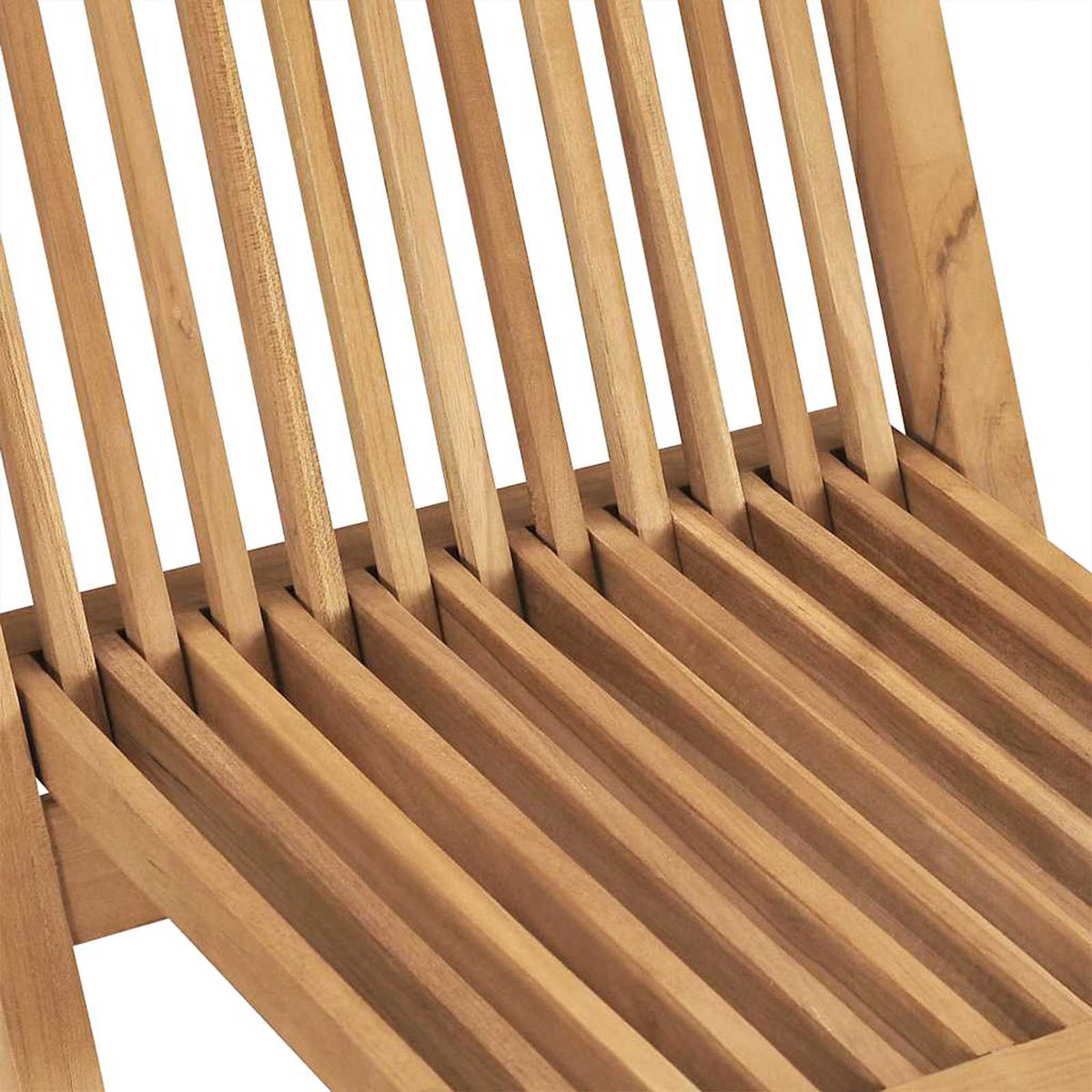 Garden Set 5 pcs Brown Solid Teak Wood