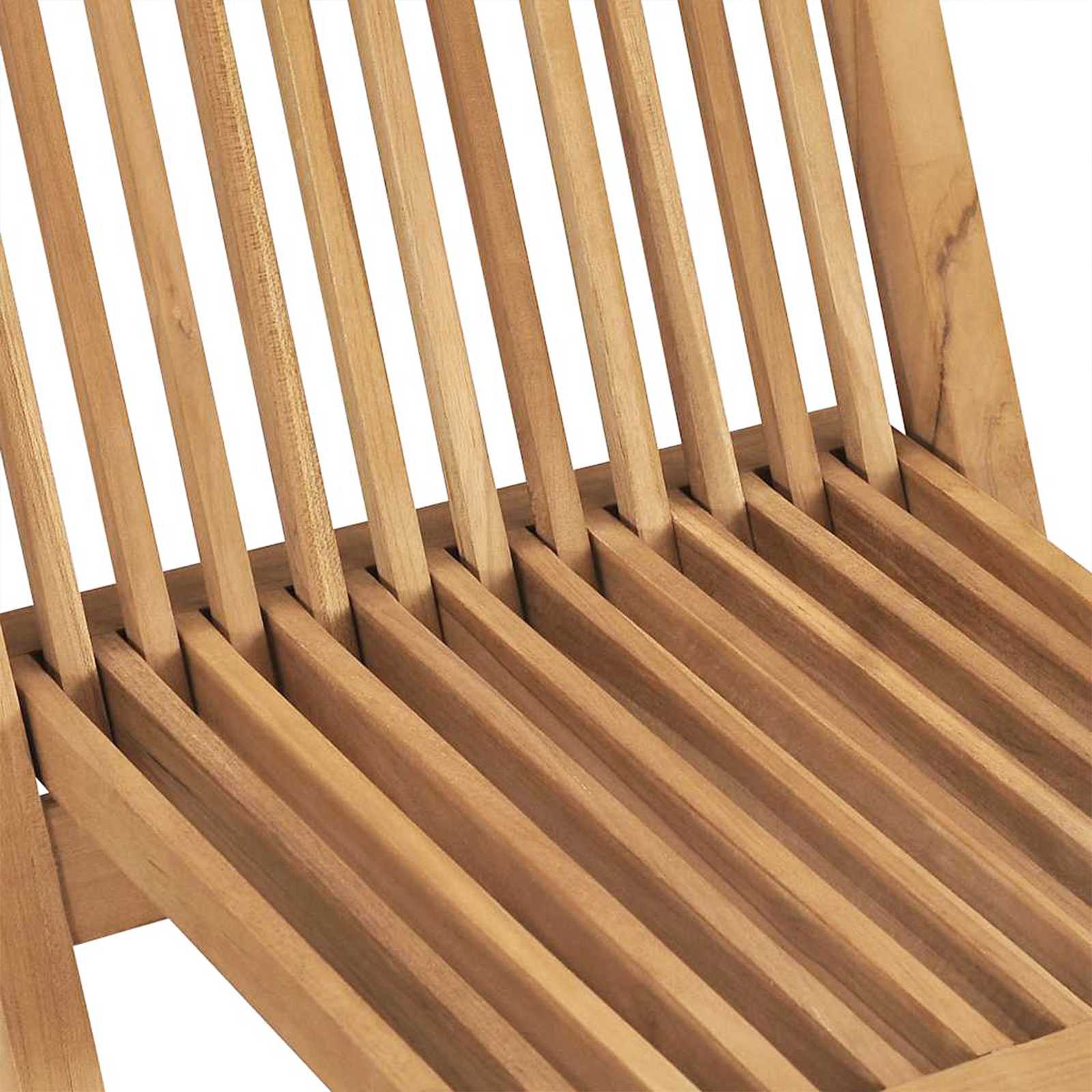 Garden Set 5 pcs Brown Solid Teak Wood