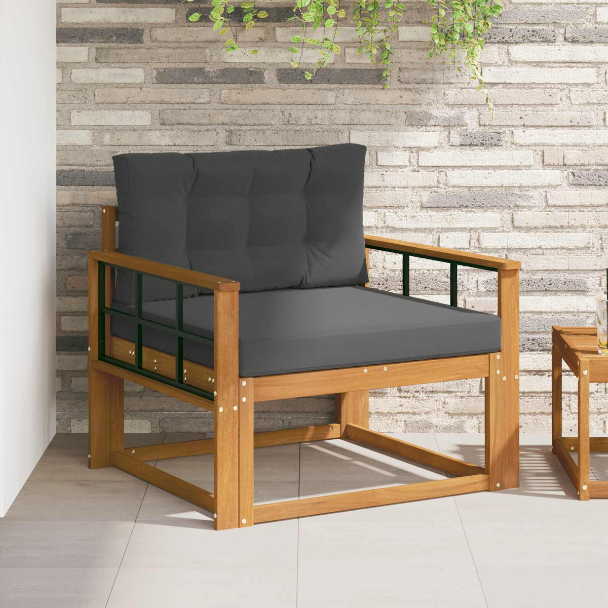 Outdoor Middle Sofa Natural