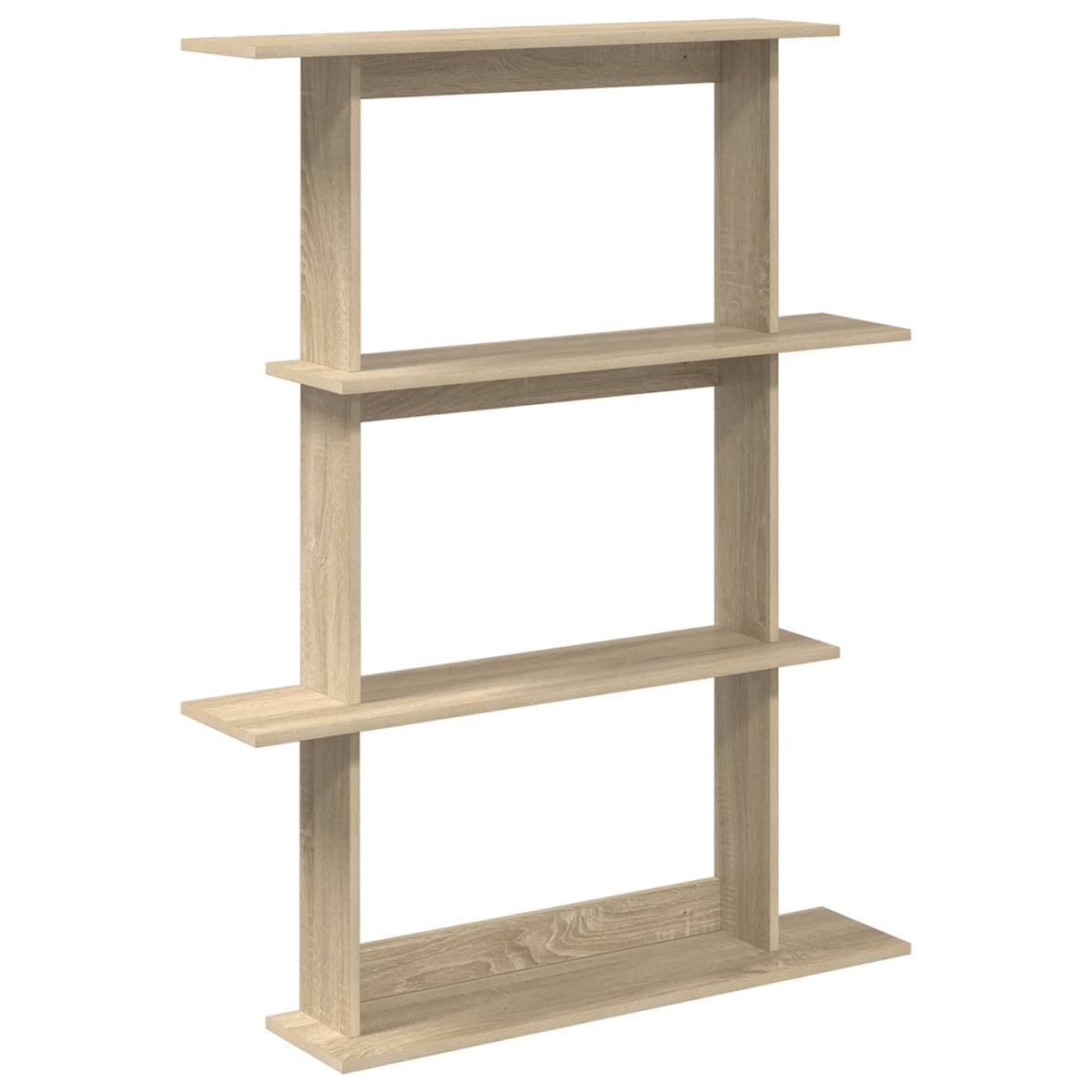 Wall Shelf Sonoma Oak 100 x 20 x 126 cm Engineered Wood